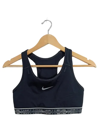 Nike Damen Sport BH Dri-Fit Schwarz Racerback Gr. S Fitness Training