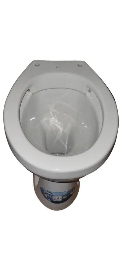 Ornat Stand-WC Keramik Tiefspüler Weiß Sanitärbedarf Toilette