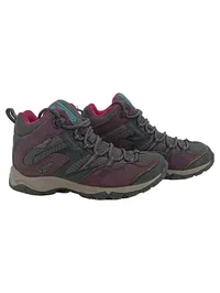 Columbia Omni-Tech Wanderschuhe Damen Gr. 36.5 Lila Grau Waterproof 1