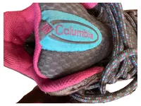 Columbia Omni-Tech Wanderschuhe Damen Gr. 36.5 Lila Grau Waterproof 4