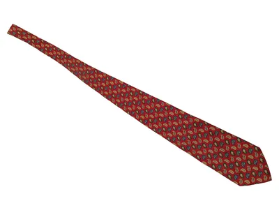 Altea Krawatte Herren Seide Paisley Rot Elegant Business