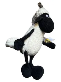 Aardman Shaun das Schaf Schlüsselanhänger Plüsch Kinder 12cm Mehrfarbig 1