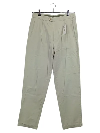 BRAX Herren Stoffhose Chino Beige Baumwolle Gr. 98 W41 L35