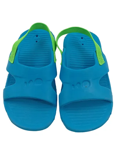 BÄR Kinder Badeschuhe Gr. 22 Blau Sportlich Freizeit Sommer Kunststoff