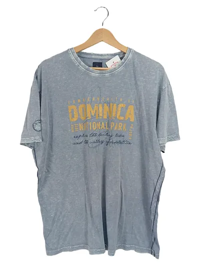 Engbers Herren T-Shirt Dominica National Park Blau Gr. XL Casual