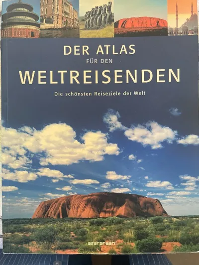 Evergreen Weltatlas Landkarte Reiseatlas für Weltreisende