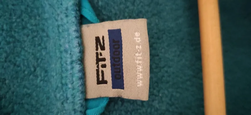 FIT-Z Kinder Fleecejacke Gr. 164 Türkis Outdoor 5