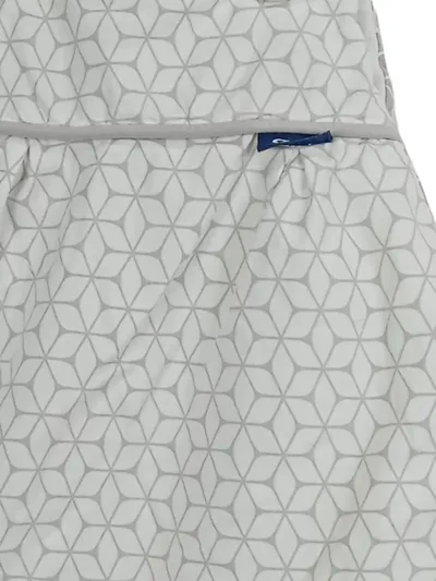 ALVI Baby Schlafsack Weiß Gr. 56/62 Grafisches Muster Babyschlafsack
