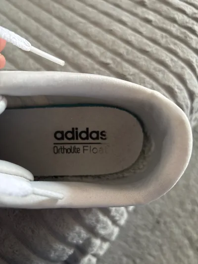 Adidas Sneaker Damen Weiß Silber Gr. 38 Ortholite Float Klassisch