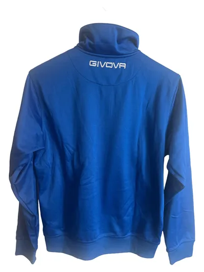 Givova Herren Trainingsjacke Pullover Blau Gr. 46/S Sportlich