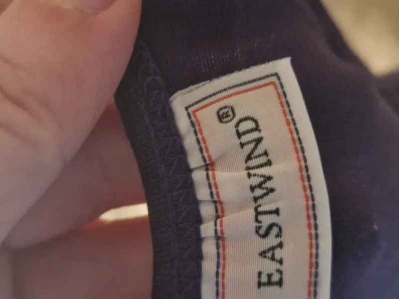 eastwind Damen Tanktop Gr. 36-38 Lila Baumwolle Basic 5