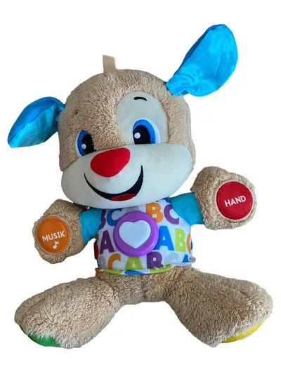 Fisher-Price Lernhund interaktives Stofftier Musik ABC Baby Kleinkind