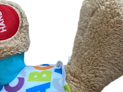 Fisher-Price Lernhund interaktives Stofftier Musik ABC Baby Kleinkind