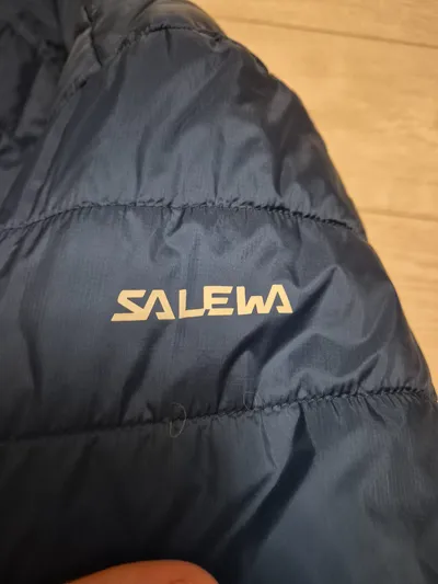 SALEWA Herren Steppjacke Outdoor Gr. 50/L Blau Polyester