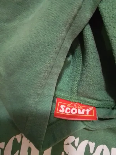 Scout Kinder Kapuzenpullover Dinosaurier Triceratops Gr. 104/110 Grün