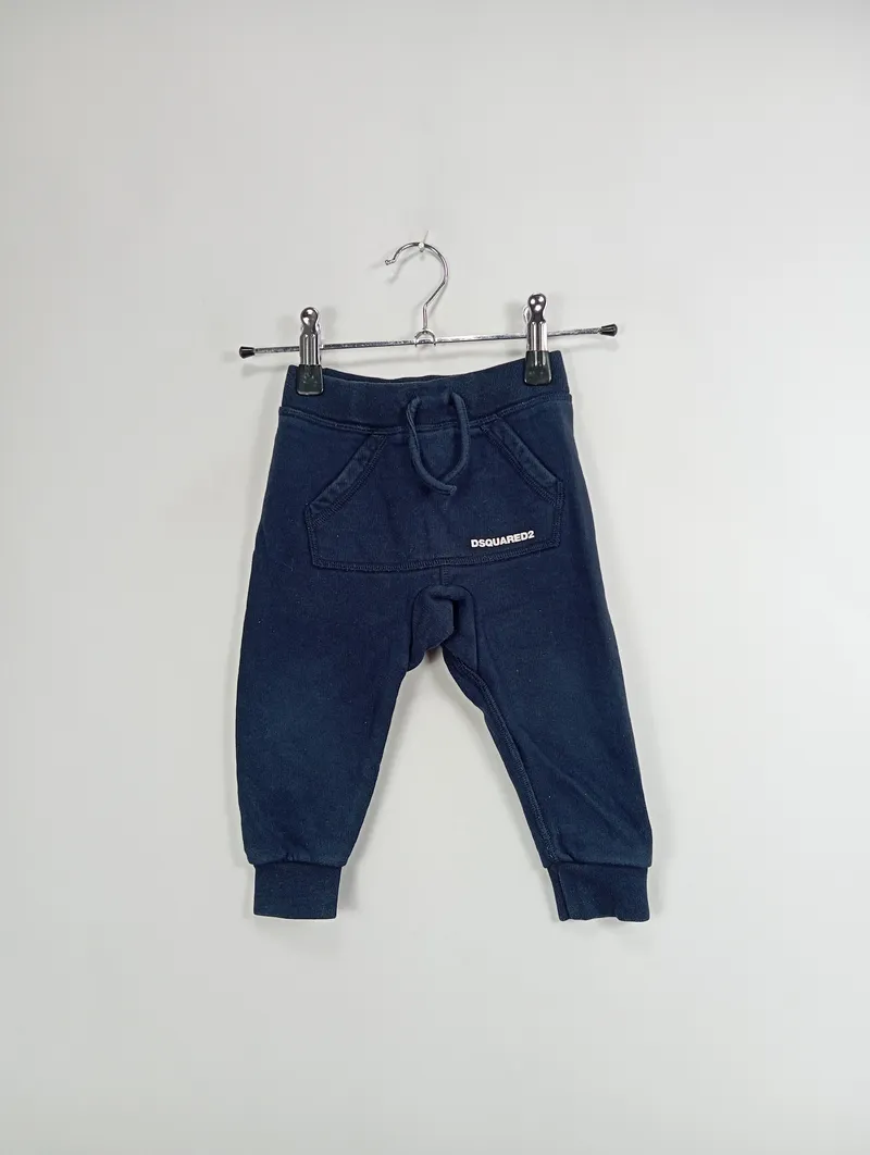 Dsquared2 Kinder Jogginghose Blau Gr. 80 / 12 Monate 2