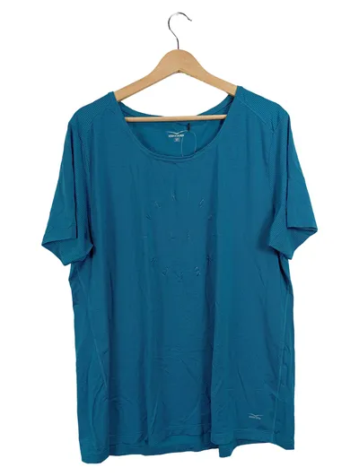 VENICE BEACH T-Shirt Herren Gr. 50 L Sportlich Gestreift Türkis