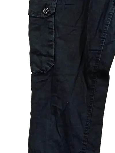 SUBLEVEL Herren Cargohose Streetwear Schwarz L Baumwolle Jogger