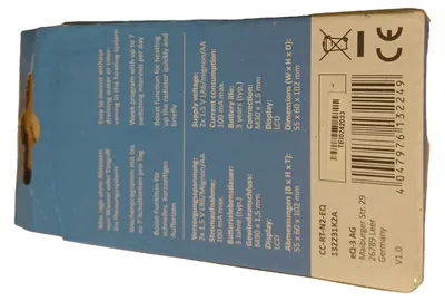 eQ-3 eqiva Heizkörperthermostat Modell N CC-RT-N2-EQ Digitales Raumthermostat