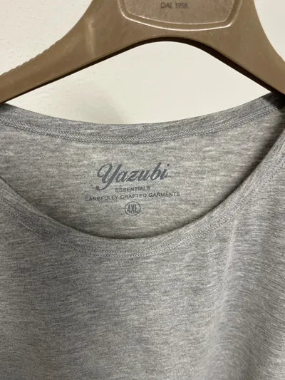 Yazubi Herren T-Shirt Basic Grau 4XL