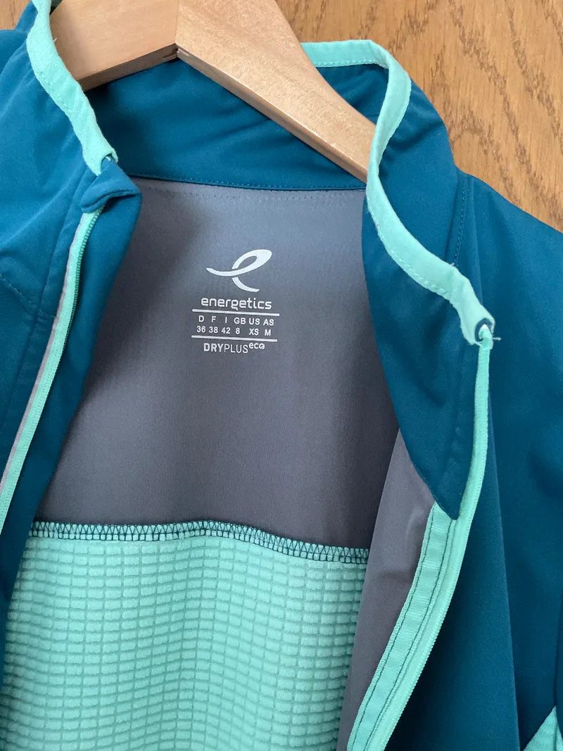 Energetics Damen Trainingsjacke Sportjacke Gr. 36 S Petrol 3