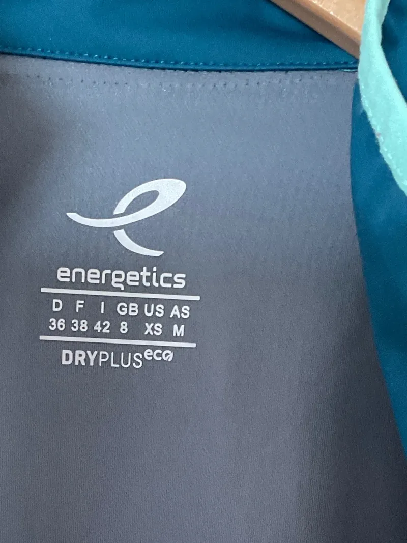Energetics Damen Trainingsjacke Sportjacke Gr. 36 S Petrol 4