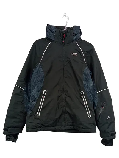 Maier Sports Damen Outdoorjacke Gr. 36 Schwarz mTEX 20.000 Wasserdicht Kapuze
