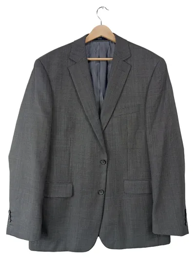 McEarl Herren Sakko Business Grau Einheitsgröße Blazer Jackett