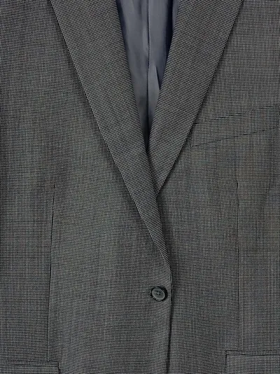 McEarl Herren Sakko Business Grau Einheitsgröße Blazer Jackett