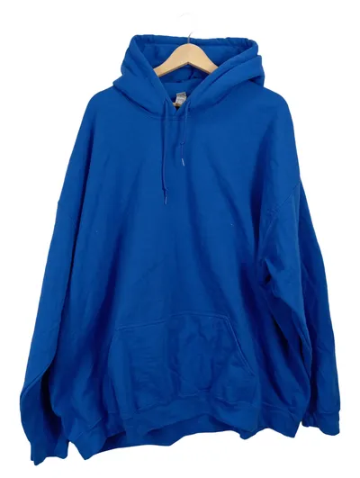Gildan Herren Kapuzenpullover Hoodie Blau Gr. 60/5XL Casual