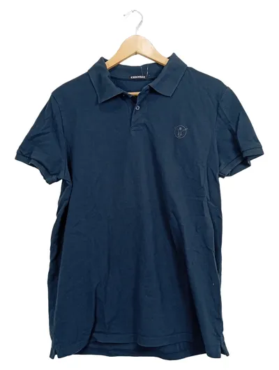 Chiemsee Herren Poloshirt Gr. L Blau Sportlich Baumwolle
