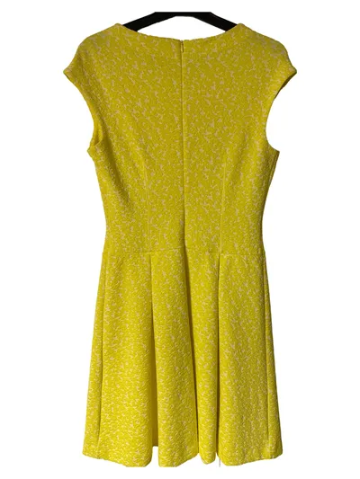 HUGO Damen Sommerkleid Gelb Gr. S Elegant