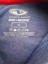 Athletic Works Kinder T-Shirt Hockey Gr. 110 Blau Sportlich Kurzarm 3