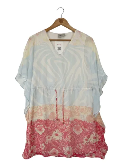 Vero Moda Sommerkleid Damen Gr. S Bohemian Floral Minikleid Mehrfarbig