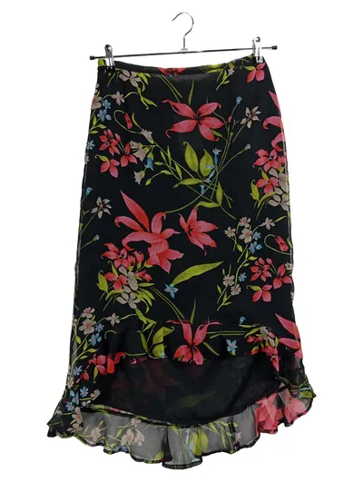 Broadway Damen Faltenrock Blumenmuster Mehrfarbig Gr. M Feminin