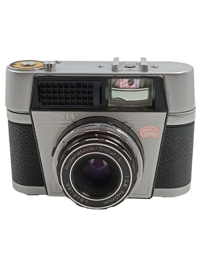 Braun Paxette IA electromatic 35mm Kamera Rodenstock-Trinar 40mm f/2.8
