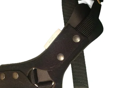 BODYGUARD® Hundegeschirr Gr. M Schwarz Nylon verstellbar Hund
