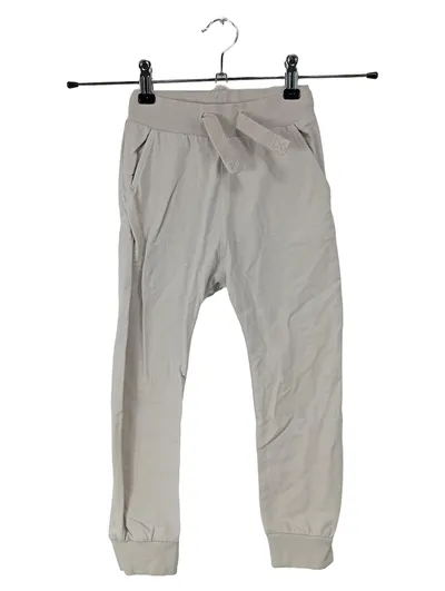 Next Jogginghose Kinder Gr. 110 Beige Baumwolle Sweathose