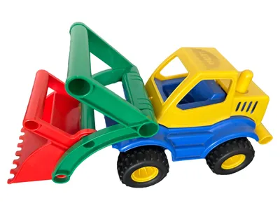 LENA Bagger Spielzeugauto Mehrfarbig 33cm Kinder Sandkasten