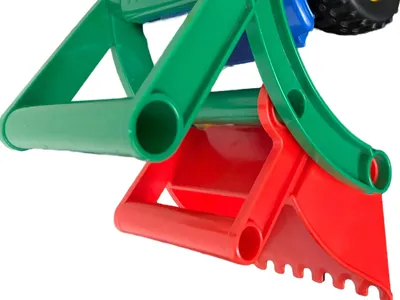 LENA Bagger Spielzeugauto Mehrfarbig 33cm Kinder Sandkasten