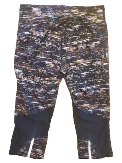 New Balance Damen Capri Leggings Sport Laufhose Gr. L Mehrfarbig