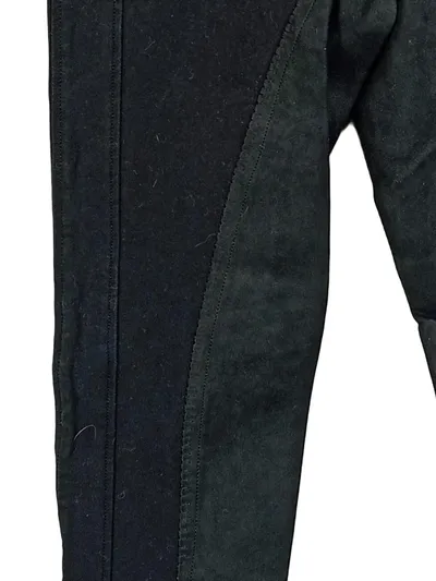 Pikeur Reithose Kinder Mädchen Gr. 146 Schwarz Pink Vollbesatz Reitjeans Sport