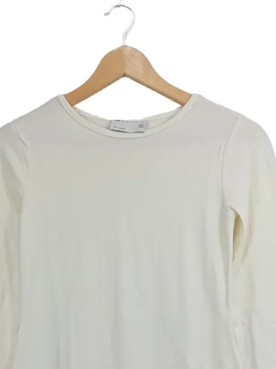 ASOS Design Damen Freizeitkleid Langarm Gr. 32 Beige Casual Uni