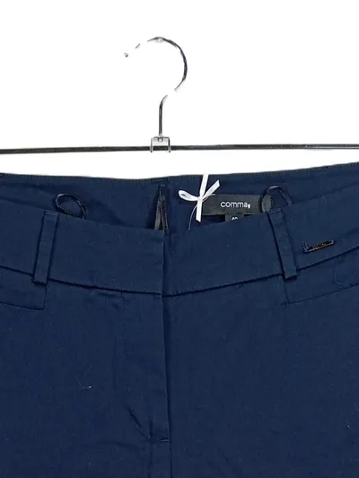 comma Damen Stoffhose Chino Hose Gr. 40 Navy Blau Business Elegant