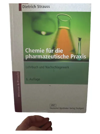 Chemie Pharma Praxis Strauss Taschenbuch 6. Auflage Fachbuch Apotheke