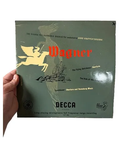 Wagner Ouvertüren Vinyl LP Decca ffrr Wiener Philharmoniker Knappertsbusch