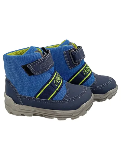 RICOSTA Pepino Kinder Schneestiefel Jungen Gr. 22 Blau Outdoor Stiefel