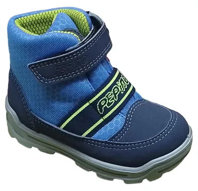 RICOSTA Pepino Kinder Schneestiefel Jungen Gr. 22 Blau Outdoor Stiefel