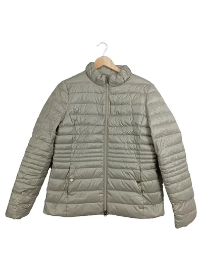 FUCHS SCHMITT Damen Steppjacke Daunenjacke Gr. 40 L Grau Casual