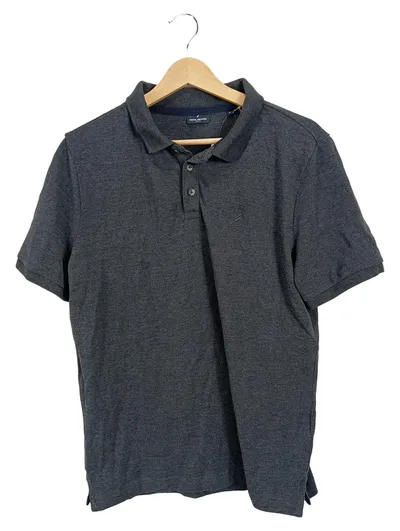 Daniel Hechter Herren Poloshirt Grau M Casual Kurzarm